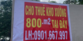 Cho thuê Kho Xưởng, mặt tiền đường 20m2, Có thể làm theo yêu cầu của người thuê
