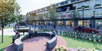 Bán nhà khu thương mại Đại Phát Mall Town tại TX. Tân Uyên, NH hỗ trợ 50%.