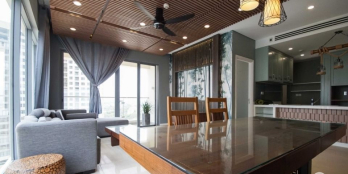 Cho thuê 3PN full NT cao cấp Đảo Kim Cương. 117 m2, 2000$/tháng bao PQL .