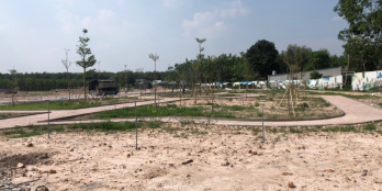 đất nền sổ hồng riêng khu công nghiệp tân bình cổng xanh giá 600tr/nền