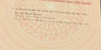 cần bán lô đất chính chủ ở nguyễn văn linh long biên hà nội