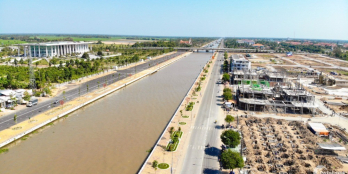 Bán đât thổ cư 2 Mt trân hưng đạo Vị Thanh lh 098672767  DT 5x20