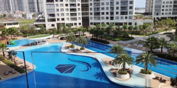 Bán 2PN rẻ nhất Đảo Kim Cương Q2, 90m2, view toàn hồ bơi nội khu, 5,75 tỷ all-in