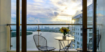 Đảo Kim Cương bán 3PN view sông SG hướng về Q1 ngắm pháo hoa thoải mái. 10.6 tỷ