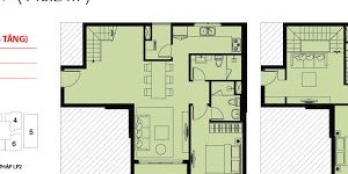 Bán căn Penthouse Duplex tại Lucky Palace Novaland, Full nội thất