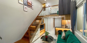 Căn hộ mini giá rẻ tặng kèm nội thất 880tr 2PN 46m2 quý 3/2021 bàn giao nhà