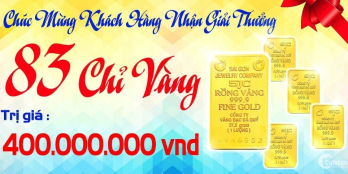 10 SUẤT TẶNG 15 CHỈ VÀNG CHO 10 KHÁCH HÀNG ĐĂNG KÍ GIAO DỊCH KDC TÂN TẠO CENTRAL