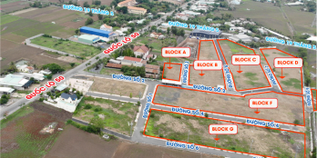 Đất Mặt Tiền 5x20 Quốc Lộ 50 huyện Cần Đước , Sổ Hồng Riêng Sang Tên Trong Ngày.