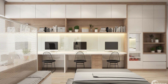 Cho thuê căn hộ 2 trong 1, vừa ở vừa làm văn phòng, giá rẻ chỉ 8 triệu/ tháng