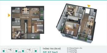 Mở bán căn hộ dự án Phương đông Green park căn hộ 2 ngủ chỉ từ 1,4 tỷ