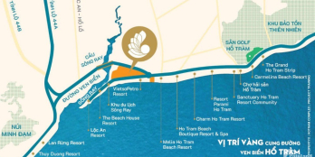 Căn hộ tại biển hồ tràm complex giá đầu tư F0 chỉ 1,4 tỷ góp 1%/ tháng