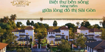 Biệt thự sân vườn giữa lòng Sài Gòn