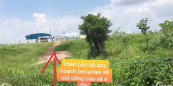 Bán đất 2 mặt tiền ngay cổng Becamex Bình Phước- Thích Hợp Kinh Doanh 0866713793