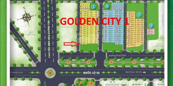 Đất nền trung tâm hành chính Bà Rịa dự án Golden city đã có sổ đỏ giá tốt