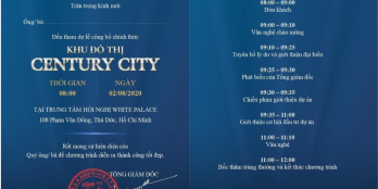 Lễ công bố giá Century City ngay sân bay với nhiều quà tặng hấp dẫn