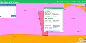 Bán đất Tương Bình Hiệp, Thủ Dầu Một, Bình Dương. Diện tích 174m2 chỉ 1,15 tỷ.