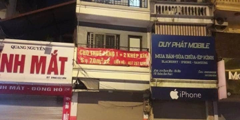 Cho thuê nhà mp bạch mai 2T x 140m x 4m 35tr/thg