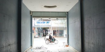 cho thuê nhà mặt phố kim đồng 2t 100m 5.5m 95tr