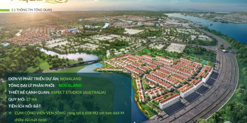 Bán nhà phố The River Park 1 - Aqua CIty giá 6tỷ3