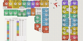 Gấp! Cần bán căn tại chung cư Gemek Tower 1 Lê Trọng Tấn – Gía 1tỷ4 – 2 pn, 2wc.