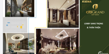 CĂN HỘ CITIGRAND 360 ĐỘ XANH- TIÊU CHUẨN SỐNG SINGAPORE