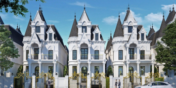 Biệt thự lâu đài đầu tiên tại Cổ Nhuế, Hà Nội