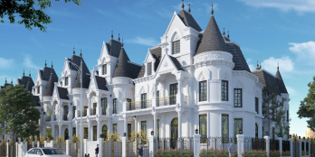 Bán biệt thự lâu đài mặt đường Nguyễn Đình Tứ rộng 30m, căn góc 3 mặt thoáng