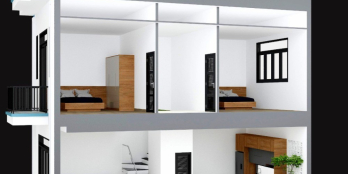 Tôi cần bán gấp nhà 1 trệt 1 lầu, DT 90m2 , SHR giá 800 triệu , gần chợ