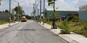 Đất Bến Lức bán ngay 400tr , mặt tiền đường bao đẹp