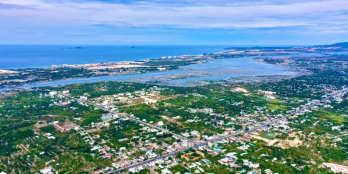 Bán đất mặt biển View Đầm Thủy Triều. Đg nhựa 16m. Sổ Đỏ Thổ Cư - NH cho vay 70%