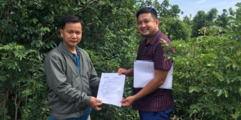 Cần bán gấp lô đất 2 mặt tiền đường liên huyện