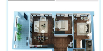 Bán Căn Hộ 2 PN Diện tích 76m  Chung Cư Tòa Tháp Thiên Niên Kỷ Hà Tây(1,8 tỷ)