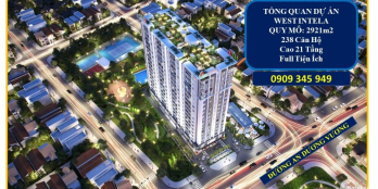 Cần Tiền Nên Bán Gấp Căn Hộ 2 PN,2WC 65m2 Dự Án West Intela 1.65 Tỷ