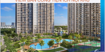 Chung cư 2PN 55m Vinhomes Smart City giá sốc 1,547 tỷ. Tặng voucher Vinfast 70