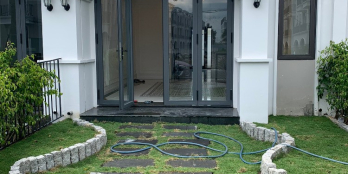 QUÁ HẤP DẪN NHÀ 100M2 VIEW SÔNG VÀM CỎ TÂY CẦU ĐI BỘ VÀNG DÀI 1000ÓA