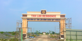 Tân Lân RESIDENCE lô MT cổng chính, 800tr, 90m2, cam kết giá rẻ nhất khu vực