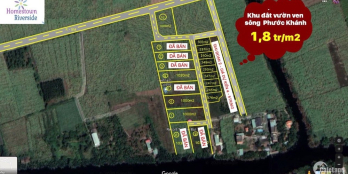 Đất vườn Phước Khánh, khu dân cư,đường oto, giá từ 1.2 tỷ 1000 m2