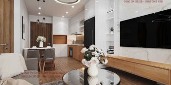 Căn 2PN+1, 2VS thông thủy 62m Vinhomes Ocean Park ban công Tây Nam view thoáng