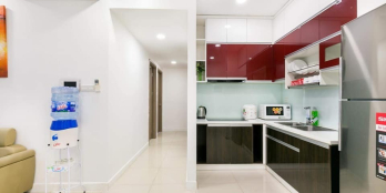 CHCC Cityland Gò Vấp, 2PN FNT, Lầu cao mát mẻ