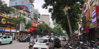 NHÀ MẶT PHỐ NGÃ TƯ THÁI HÀ-TRUNG LIỆT 8TẦNG THANG MÁY XÂY MỚI-NỞ HẬU-KINH DOANH