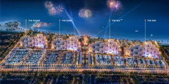 Nhà phố shophouse thương mại biển 2MT, sở hữu vĩnh viễn, TT 30% đến nhận nhà