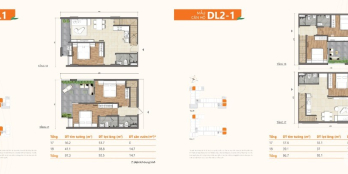 Bán nhanh căn hộ Quận 9 Ricca A.17.17, 3PN, 77m2. View đẹp. Chênh lệch 100tr.