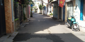 Nhà 65m2, 4 tầng, HXH 5m đường Lê Trực P7 Bình Thạnh, giá chỉ 7,2 tỷ.