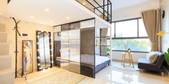 Cho thuê căn hộ Studio có Gác, nhà mới cực đẹp, 36 m2