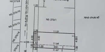 Nhà Hẻm 273 Tân Hòa Đông, Bình Trị Đông, Bình Tân