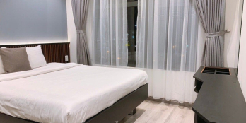 Cho thuê chung cư The Monarchy tòa B nội thất sang trọng giá cực tốt-TOÀN HUY HO