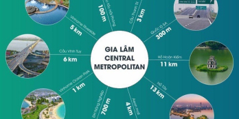 Mở bán 50 căn shophouse Central Metropolitan Gia Lâm