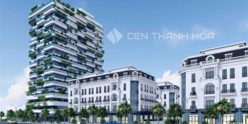 Cần bán gấp căn Shophouse Solaria Sầm Sơn 5 tầng 107m2