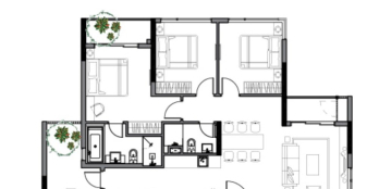 CELADON CITY - CĂN 3 PHÒNG NGỦ (107M2) 4TY970