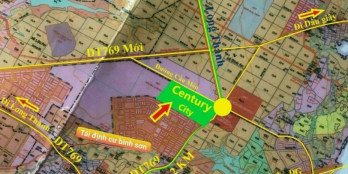Đất nền dự án Century City gần sân bay Long Thành